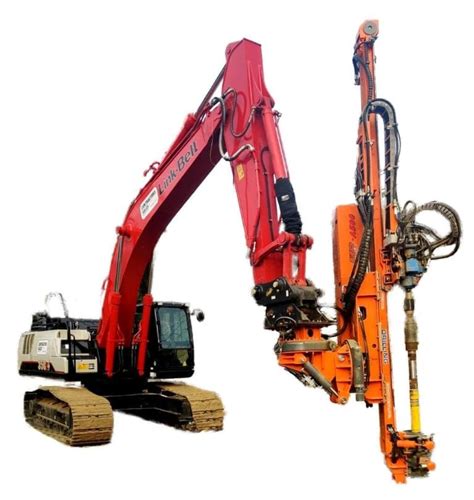 mini excavator mounted rock drill used|rock drill attachments for sale.